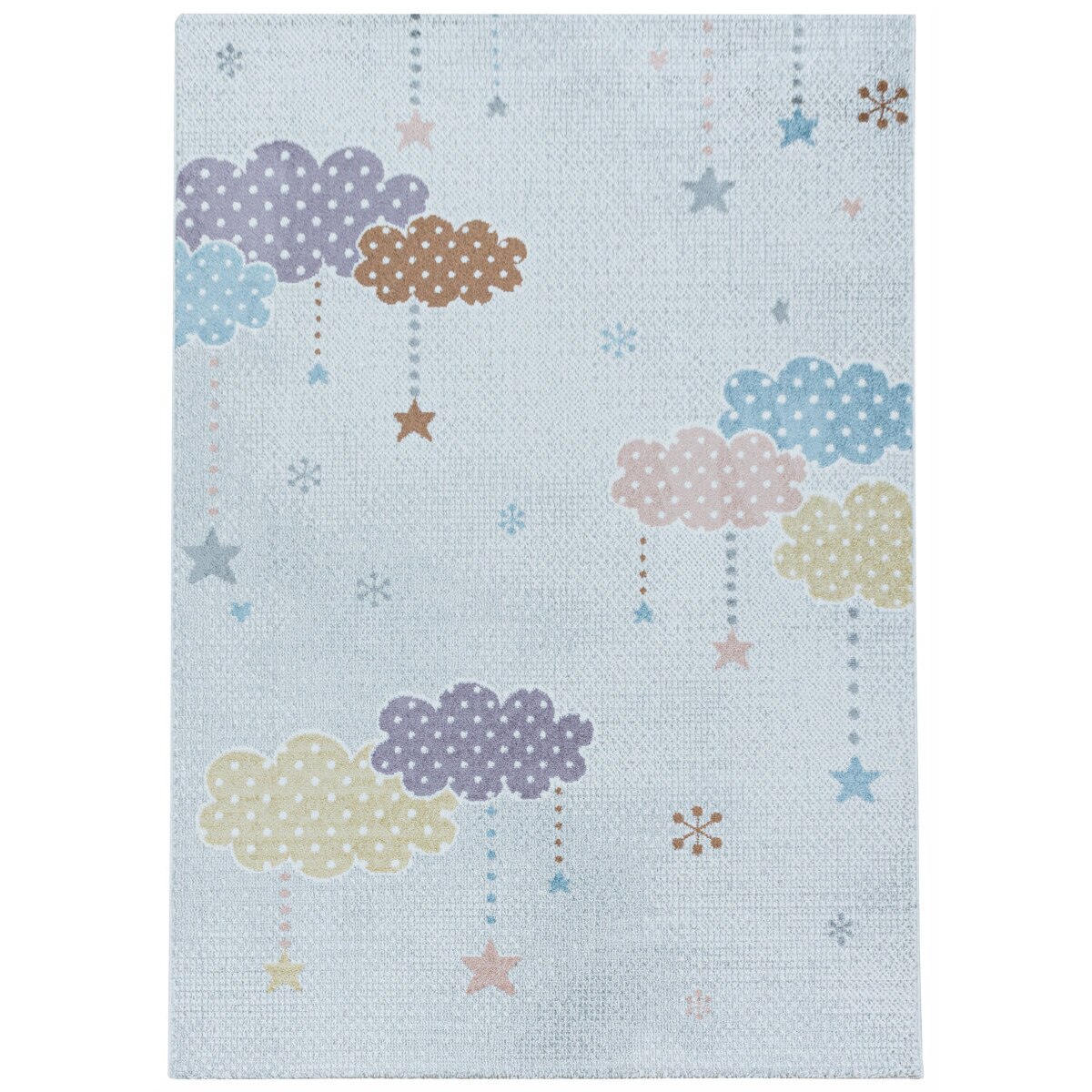 Covor Copii & Tineret Ossett, Alb/Multicolor 160x230, C02-206203