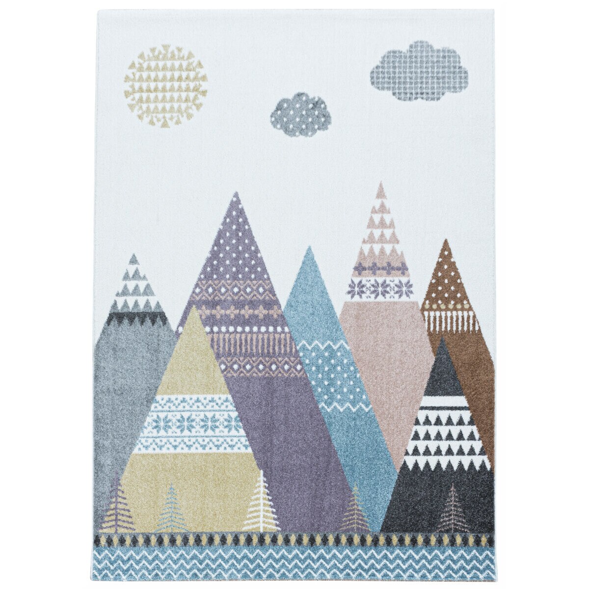 Covor Copii & Tineret Ossett, Multicolor 80x150, C04-206209