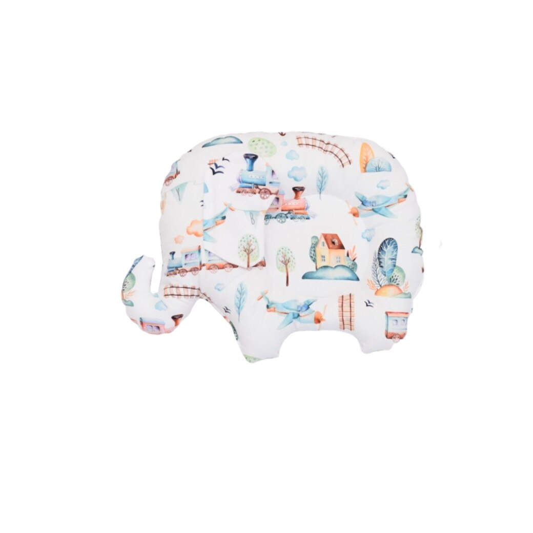 Pernuta semiplata forma elefantel model trenulete 40x50 cm