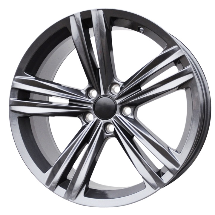 Set 4 jante aliaj PDW, 006, 19x8.5 inch, 5x112, ET38, GM - gun metal