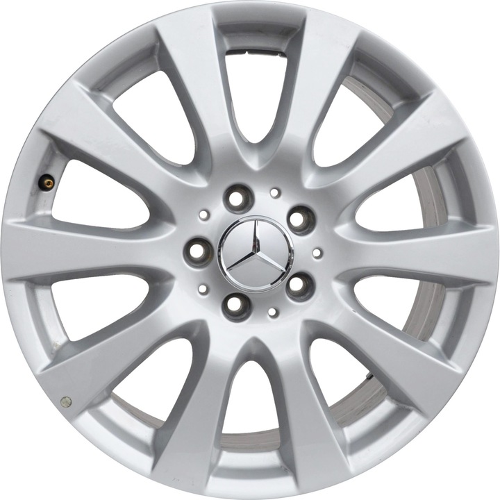 Set 4 jante aliaj Mercedes-Benz (oryginalne OEM), a2514013702, 18x8 inch, 5x112, ET67, SI - argint