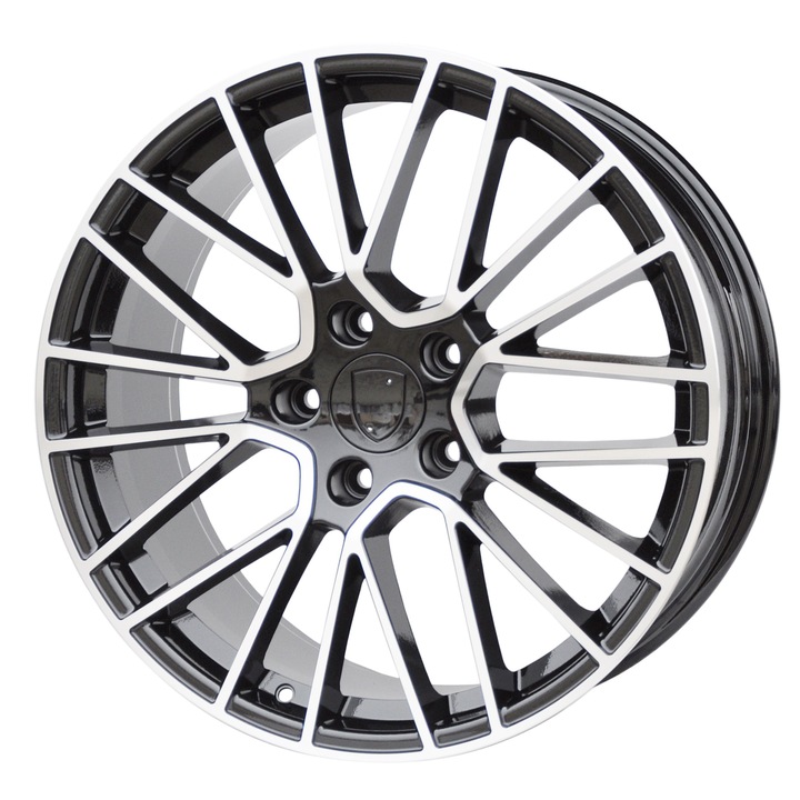 Set 4 jante aliaj PDW, 179, 22x9.5 inch, 5x130, ET46, MB - lustruit negru