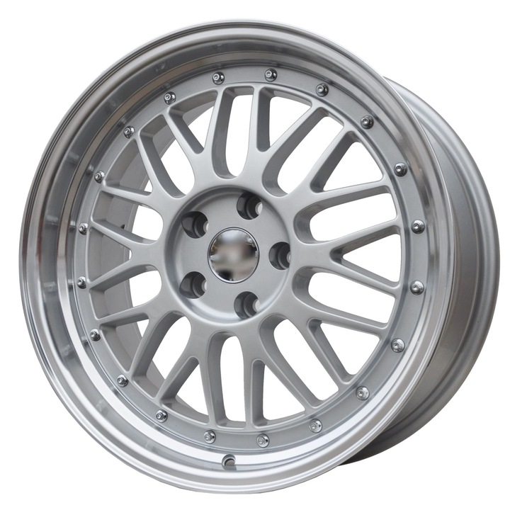 Set 4 jante, PDW, Aliaj, 1025, 18 x 8 inch, 5 x 120, ET20, Argintiu