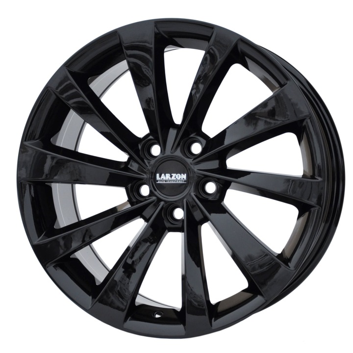 Set 4 jante aliaj PDW, 1396 , 19x8 inch, 5x114.3, ET35, BL - negru