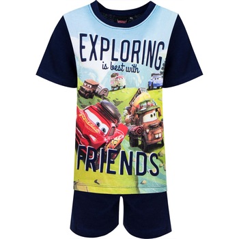 Pijamale scurte baieti, Disney Cars, Blue Marin Pijamale scurte baieti, Disney Cars, Blue Marin