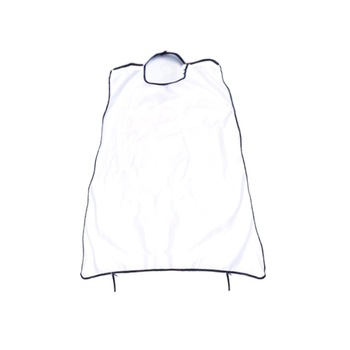 Pelerina pentru barbierit barbati, transparenta, 63 cm x 44 cm, impermeabila Pelerina pentru barbierit barbati, transparenta, 63 cm x 44 cm, impermeabila