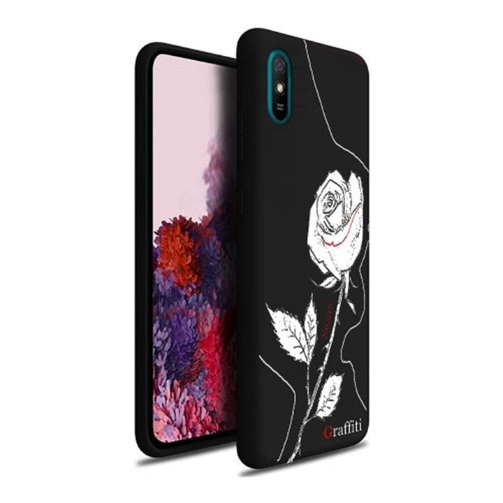 Husa telefon, Graffiti, Pentru Xiaomi Redmi 9A / 9AT