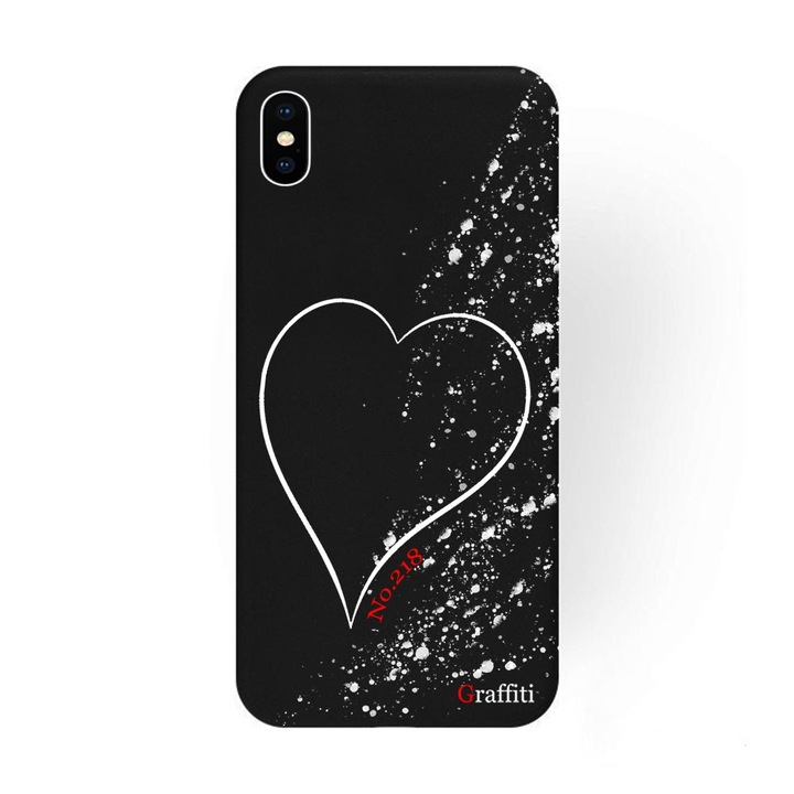 iPhone X készülékkel kompatibilis Telefontok - Graffiti No.218 mintás szilikon tok