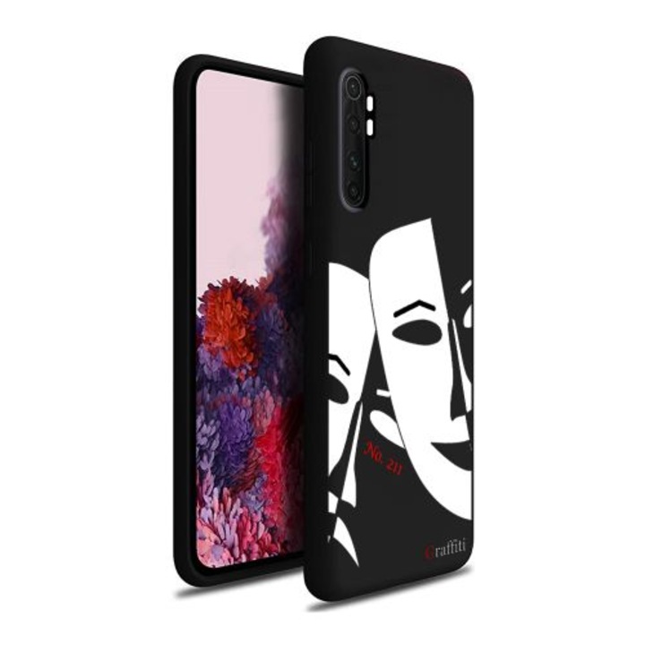 Telefontok Xiaomi Mi Note 10 Lite - Graffiti No.211 mintás szilikon tok