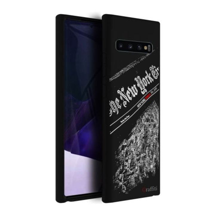 Калъф за телефон Samsung Galaxy S10 Plus - силиконов кейс Graffiti No.206 шарка