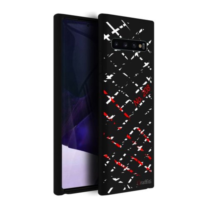 Калъф за телефон Samsung Galaxy S10 Plus - силиконов кейс Graffiti No.208 шарка