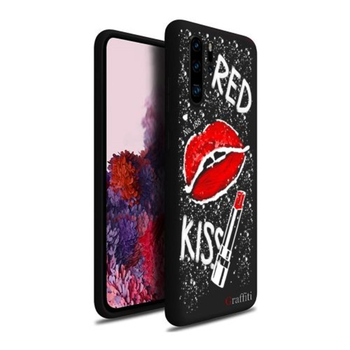 Калъф за телефон Huawei P30 Pro - Graffiti No.188 шарен силиконов кейс