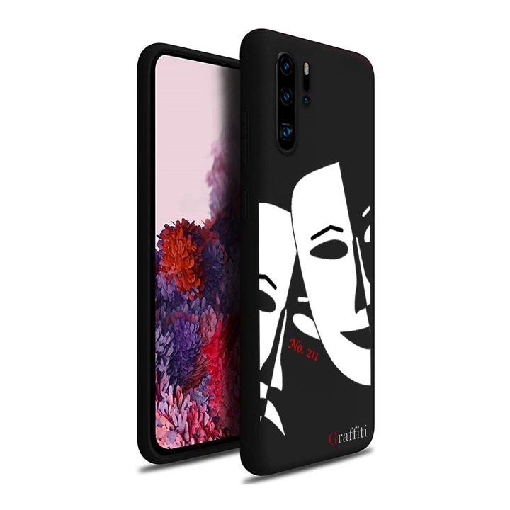 Telefontok Huawei P30 Pro - Graffiti No.211 mintás szilikon tok