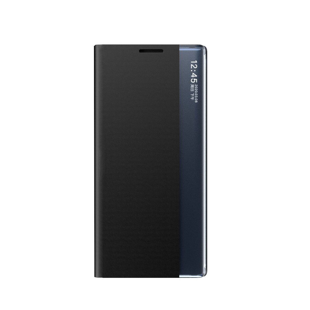 Husa compatibila cu Samsung Galaxy M51, Piele ecologica, Negru