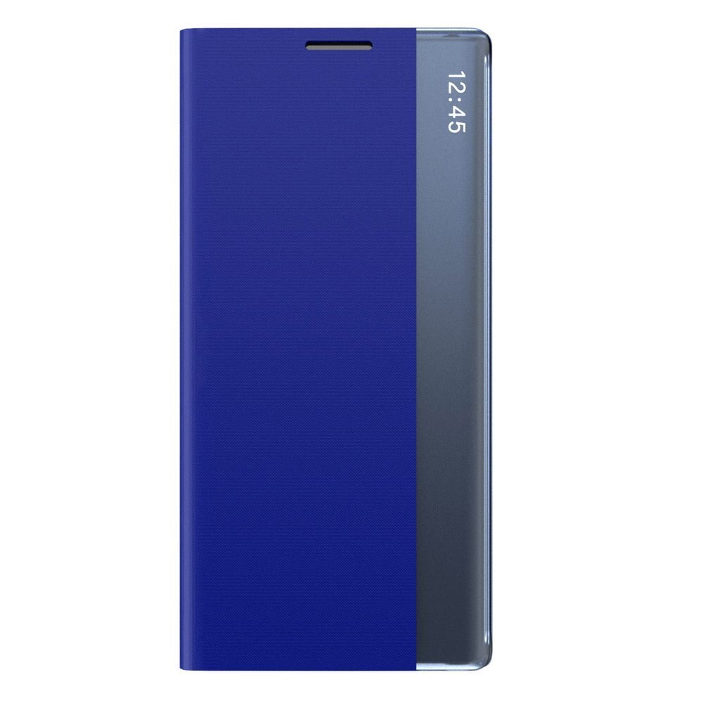 Husa flip cover compatibila cu Samsung Galaxy A70, Piele ecologica, Albastru