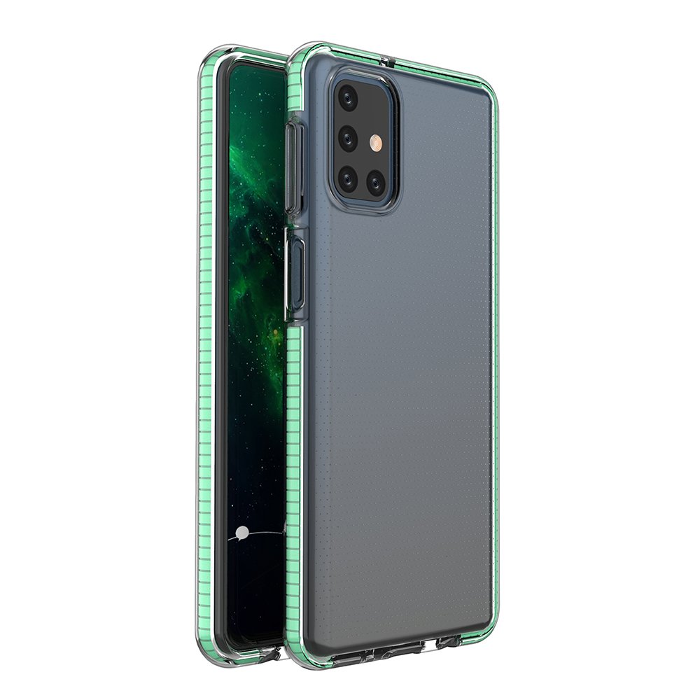 Husa de protectie Hurtel Spring Case pentru Samsung Galaxy M51, TPU, Verde deschis