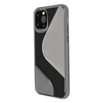 Husa de protectie, Hurtel, S-Case, pentru Xiaomi Redmi 9A, Negru Husa de protectie, Hurtel, S-Case, pentru Xiaomi Redmi 9A, Negru
