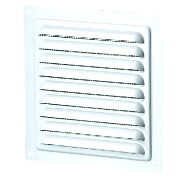 Grila ventilatie metalica VENTS MVM 150s, plasa pentru insecte, 150*150 mm