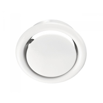 Anemostat metalic VENTS AM 100VR, diametru 100 mm Anemostat metalic VENTS AM 100VR, diametru 100 mm