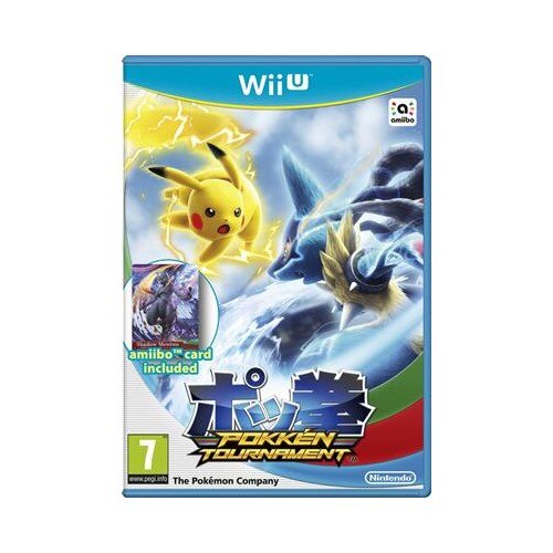 Joc Pokken Tournament With Shadow Mewtwo Amiibo Card Nintendo Wii U