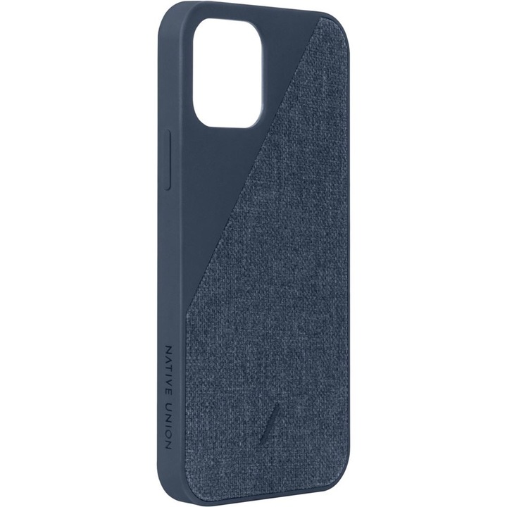 Калъф за телефон Native Union Canvas за iPhone 12 mini, син