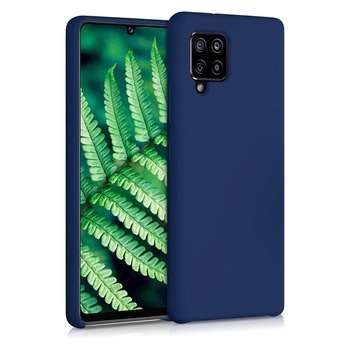 Husa Hurtel, Silicon, Compatibil Samsung Galaxy A22 5G, Albastru Husa Hurtel, Silicon, Compatibil Samsung Galaxy A22 5G, Albastru