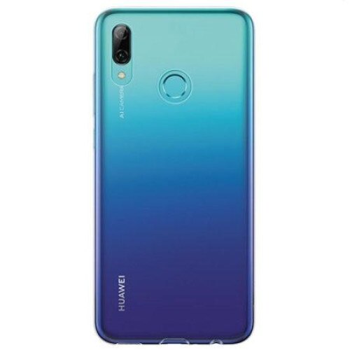 Husa silicon compatibila cu Huawei P Smart 2019 Matte, Antisoc, TPU Transparent