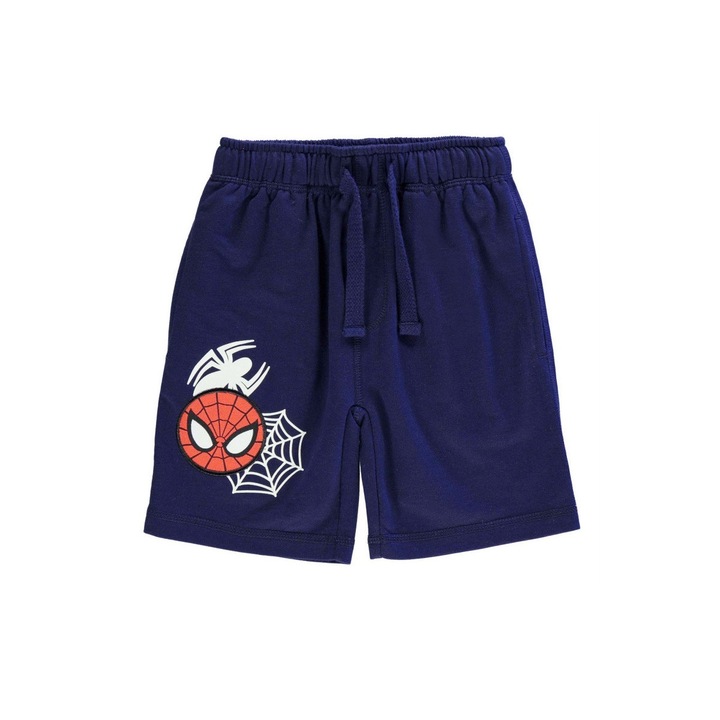 Детски къси панталони Character FLC Spiderman, Тъмносин, 4-5 Години