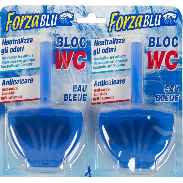 DelphiClean ForzaBlu WC illatosító, 2 darab