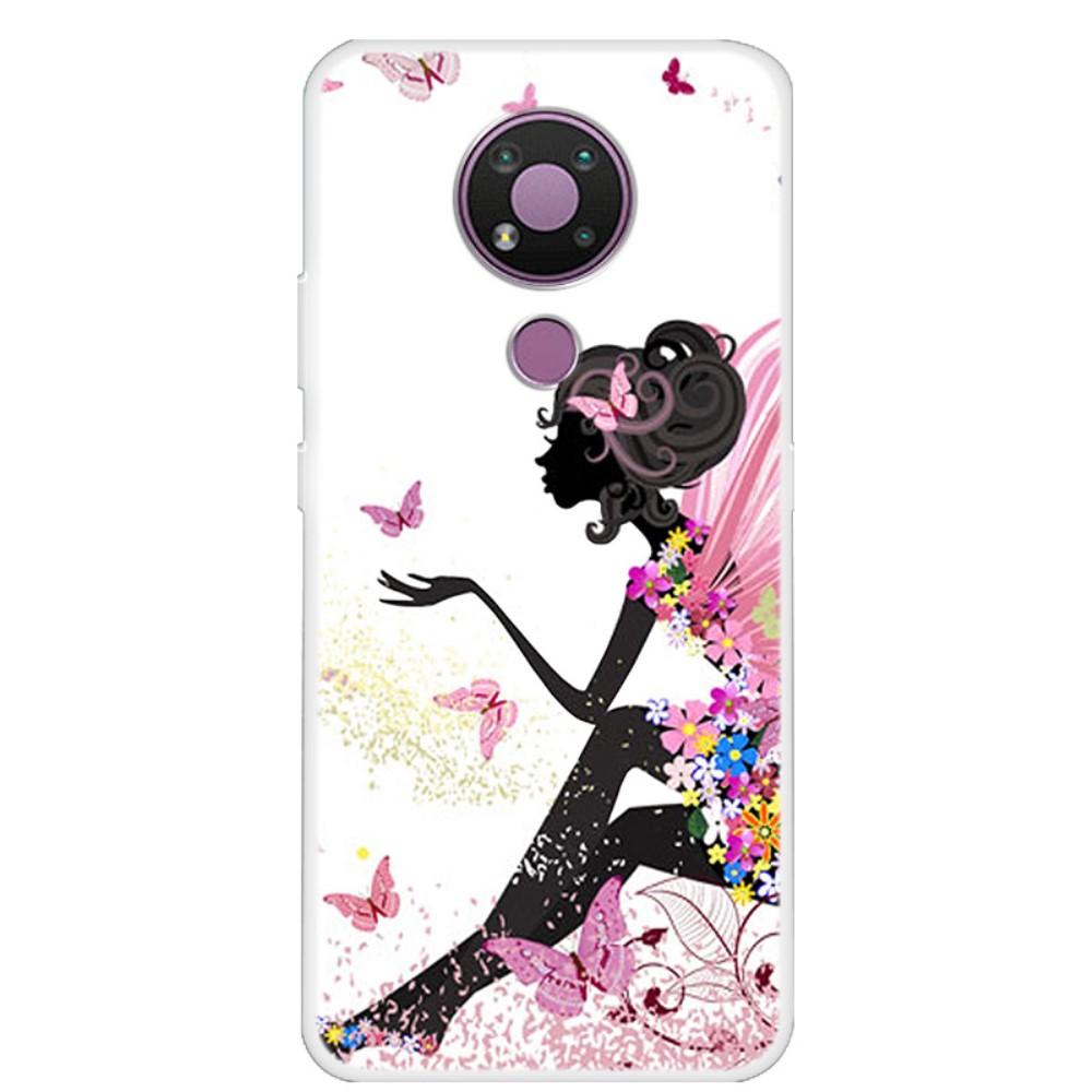 Husa silicon compatibila cu Nokia 3.4 model Butterfly Queen, Antisoc, TPU Viceversa