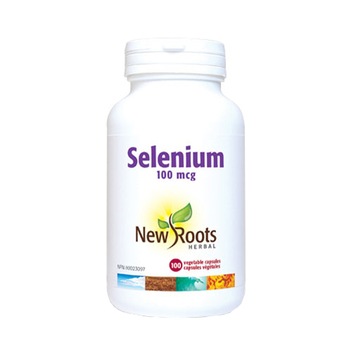 Supliment alimentar Selenium 100 mcg, 100 caps, New Roots Herbal Supliment alimentar Selenium 100 mcg, 100 caps, New Roots Herbal