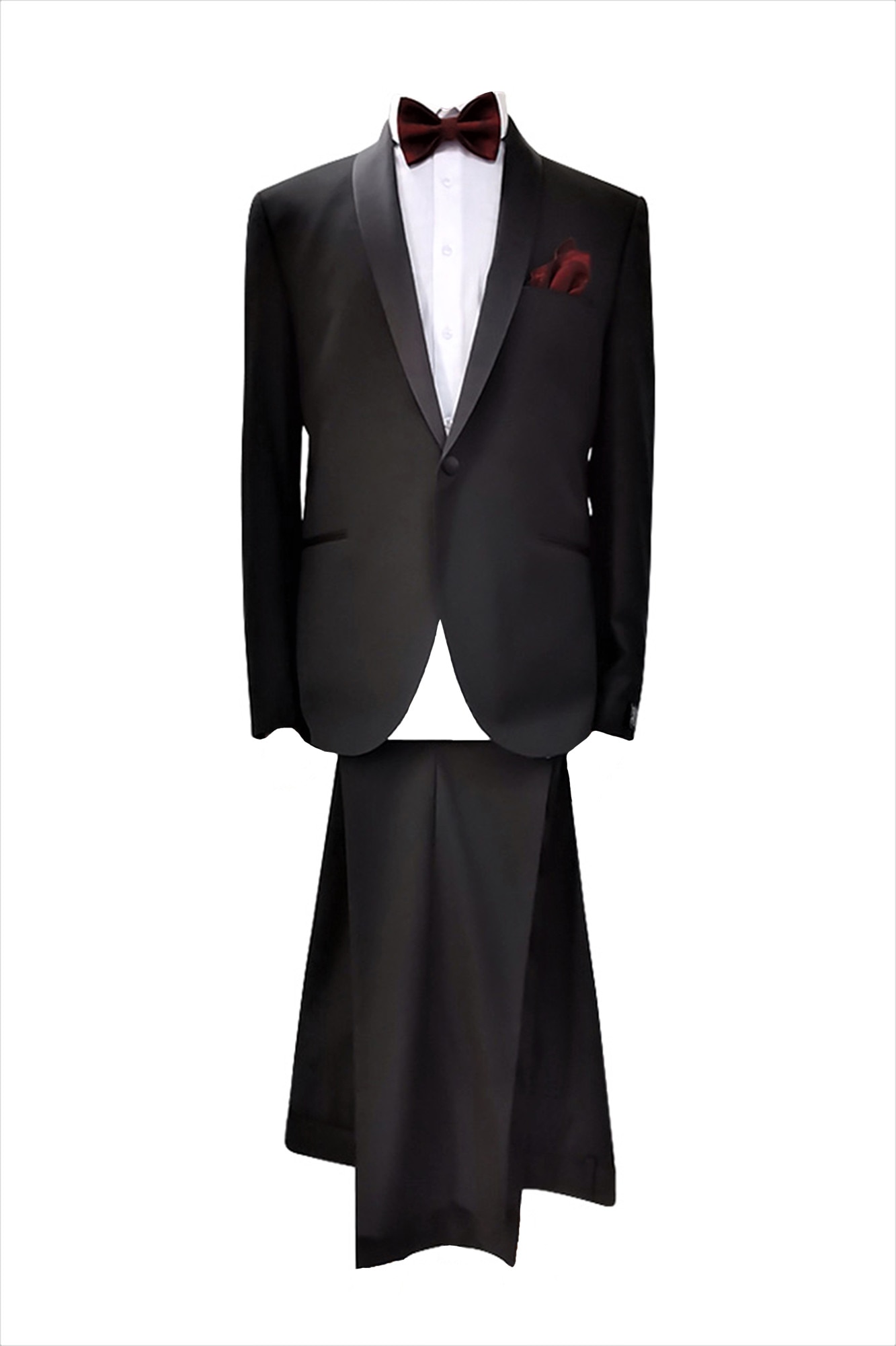 Costum ocazie slim fit negru Adam