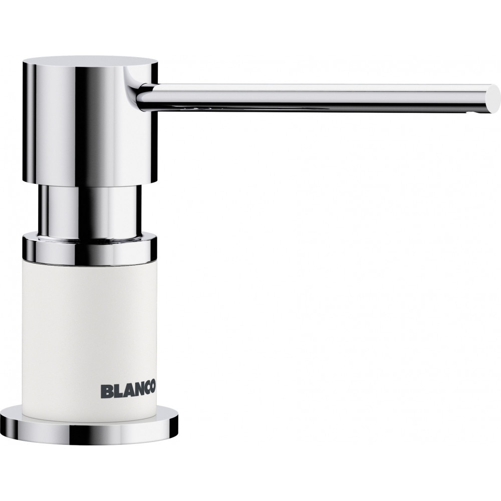 Dozatot detergent vase Blanco LATO crom/alb