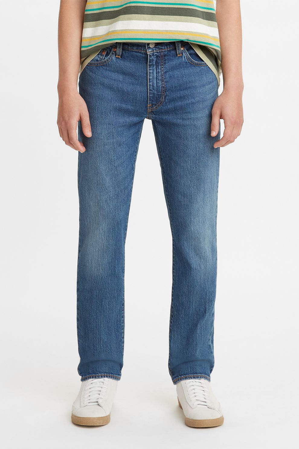 Levi's, Blugi slim fit 511™, Albastru inchis