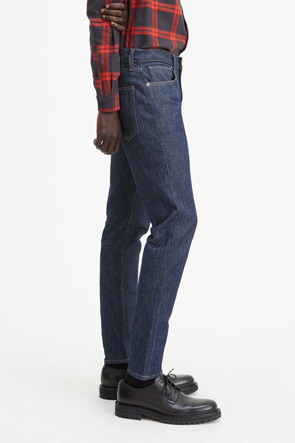 Levi's, Blugi slim fit conici 512™, Albastru inchis