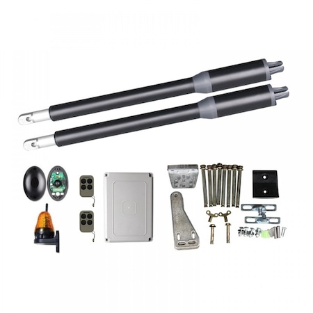 Kit Automatizare Porti Batante AMA C1L maxim 300 Kg 2x2 metri cu lampa si fotocelule