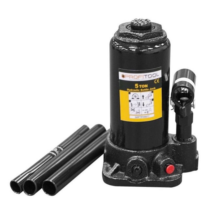 Profitool hidraulikus emelő, 5T, 185mm - 356mm