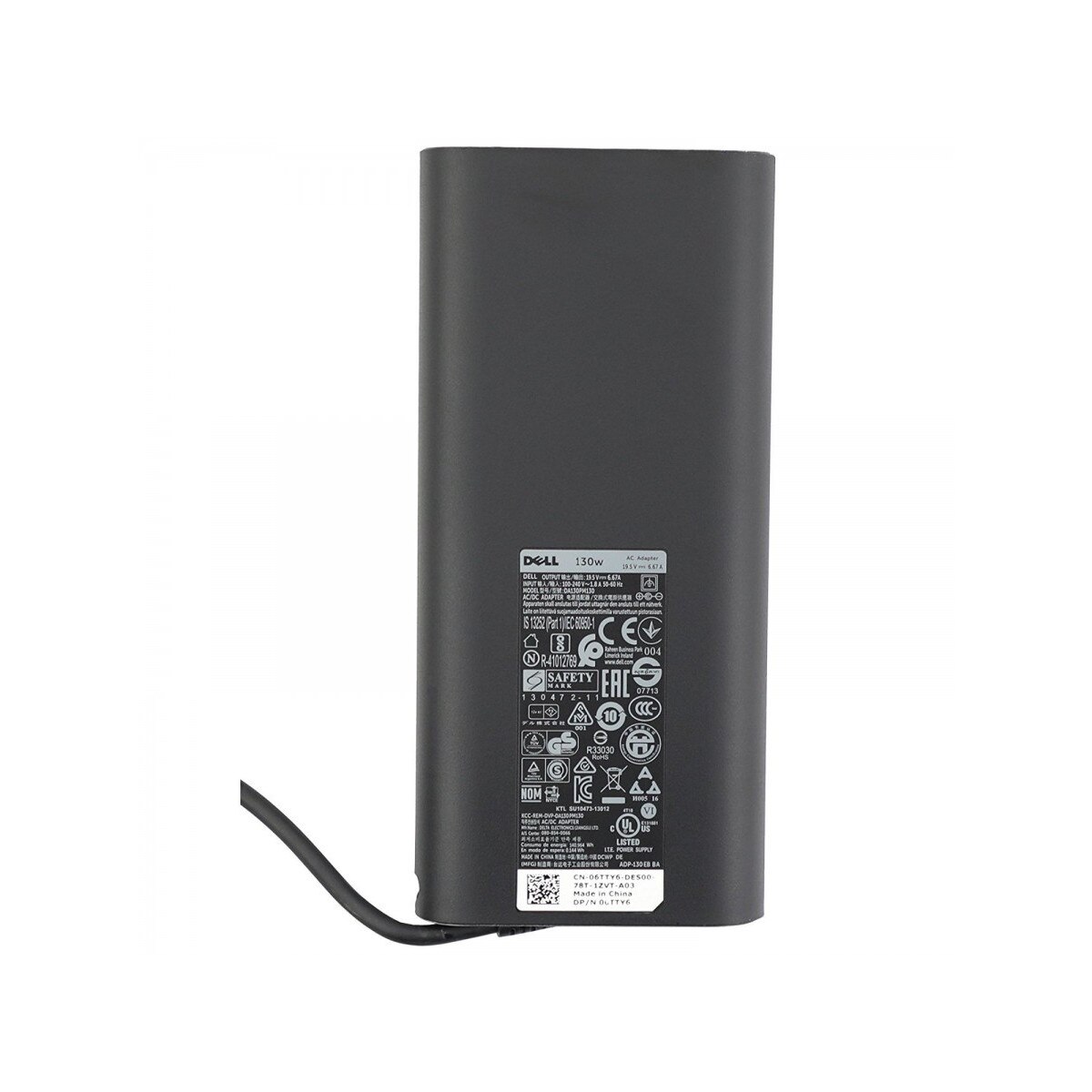 Incarcator laptop Dell XPS 15 9560 15 9570 15 9530 V363H Precision 5520 ADP-130EB BA DA130PM130, Negru