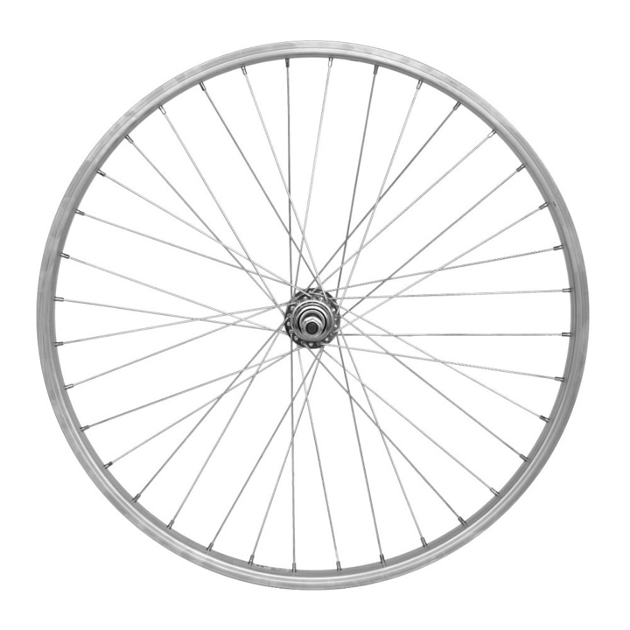 Roata spate 24x1.5-1.75 aluminiu, simpla