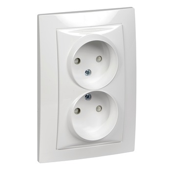 Priza Dubla Unica Schneider Electric Priza Dubla Unica Schneider Electric