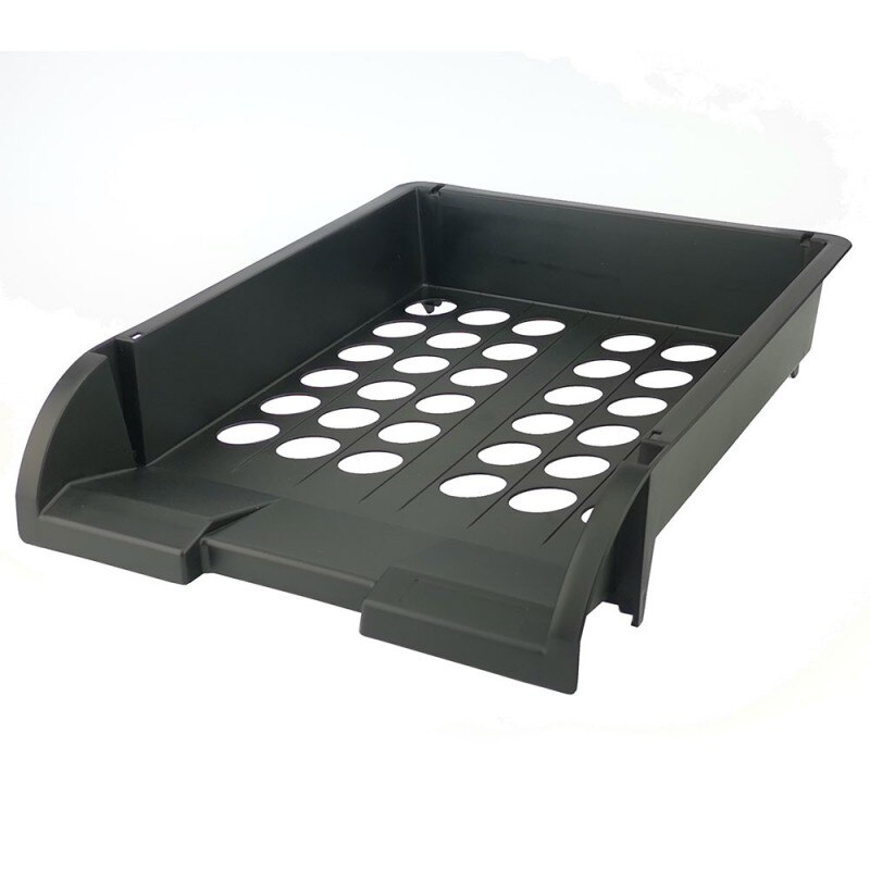 Suport Orizontal Documente Material PP Negru D.RECT