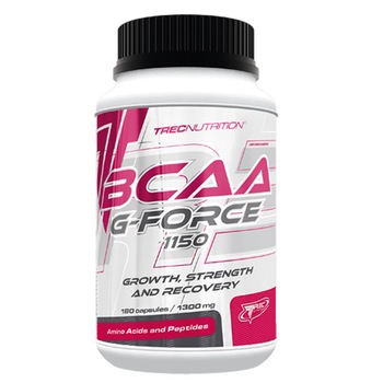 Supliment alimentar Trec Nutrition BCAA G-Force 1150, 180 Capsule Supliment alimentar Trec Nutrition BCAA G-Force 1150, 180 Capsule