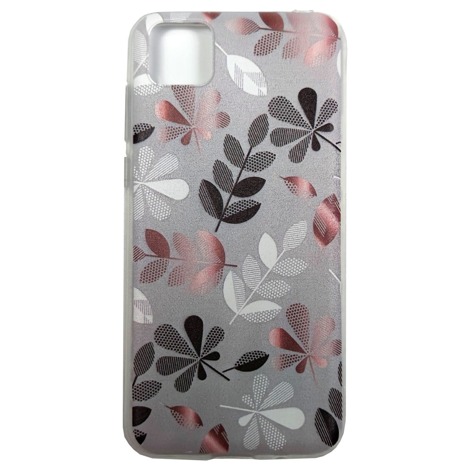 Husa compatibila cu Huawei Y5P model Feral Leaves, Silicon, TPU, Viceversa