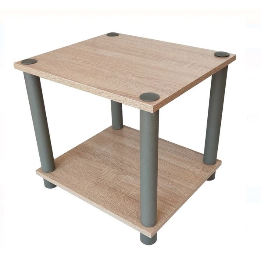 Masuta bardolino din MDF cu doua compartimente, SG, 34x30x31 cm