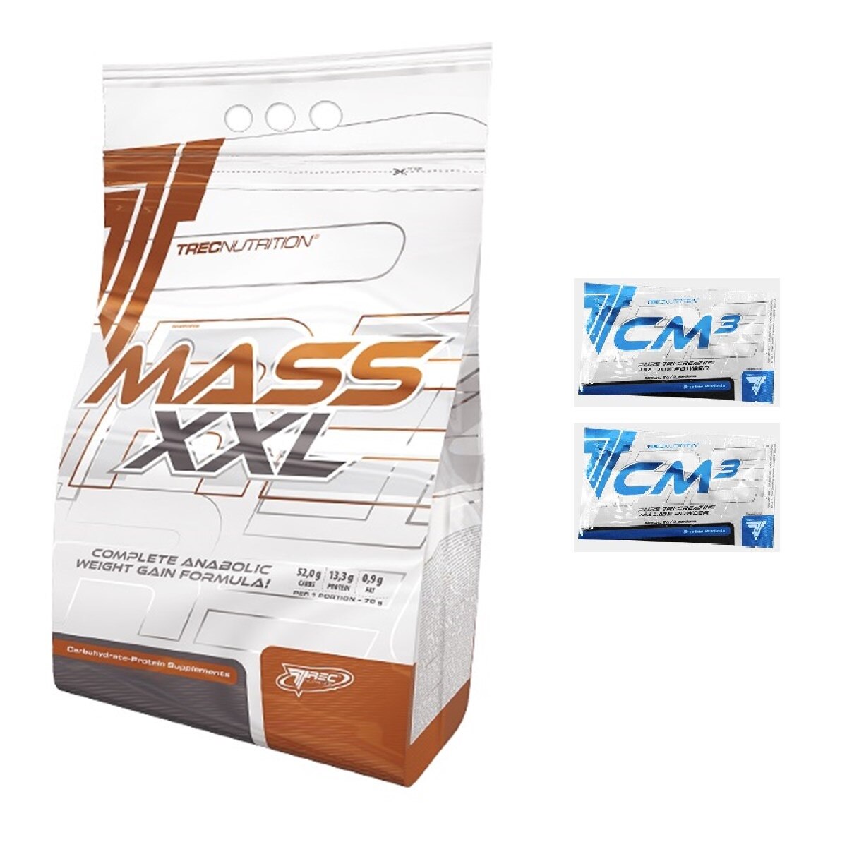 Supliment alimentar Trec Nutrition Gainer MASS XXL 4800g Ciocolata