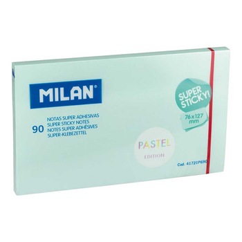 Bloc Notes Adeziv 127x76 Albastru pal Super Sticky Milan Bloc Notes Adeziv 127x76 Albastru pal Super Sticky Milan