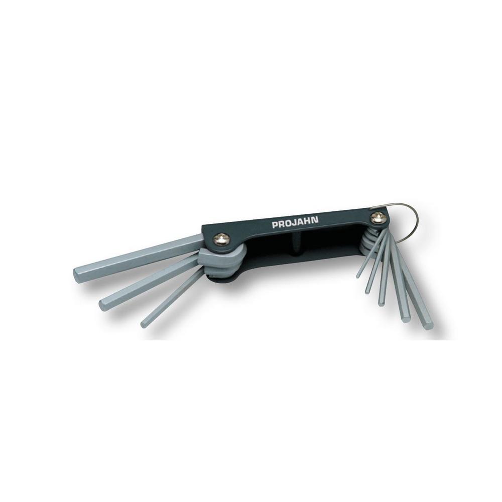 Set chei hexagonala (imbus) PROJAHN pliabile 2.5-10 mm 8 buc/set