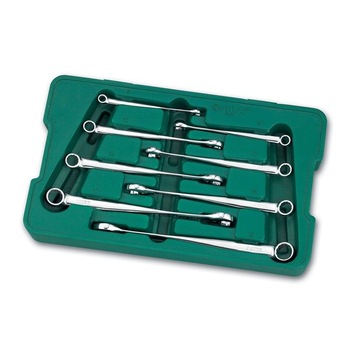 Set chei combinate lungi Sata X‑Beam, 8 piese, deschidere 8‑19 mm Set chei combinate lungi Sata X‑Beam, 8 piese, deschidere 8‑19 mm