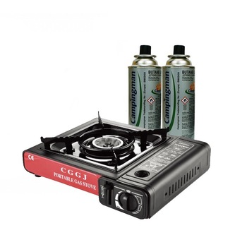 Aragaz camping portabil,alimentare cu cartus gaz butan,aprindere automata si 2 rezerve de gaz Aragaz camping portabil,alimentare cu cartus gaz butan,aprindere automata si 2 rezerve de gaz