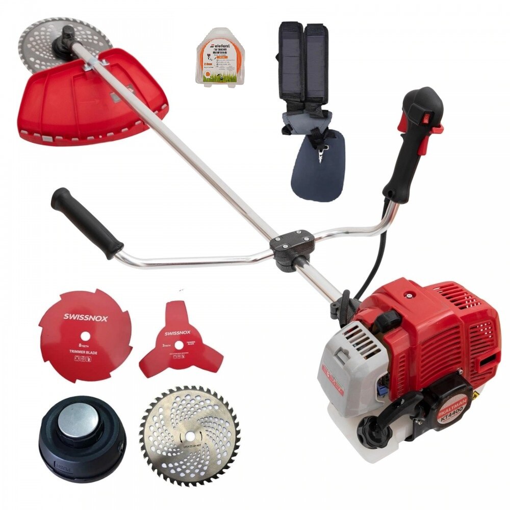 Motocositoare pe benzina Kaltman KT4400, 5.8 CP, 9000 Rotatii + Fir rezerva tambur 15m